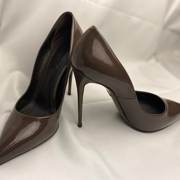 Dolce & Gabbana Shoes - RARE Dolce & Gabbana - Cioccolato Stilettos S 39.5